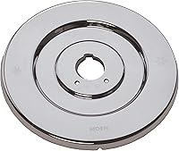 Vista 1 de Moen Chrome Chateau Collection Replacement Escutcheon Pate for One-Handle Tub and Shower Faucets, 16090
