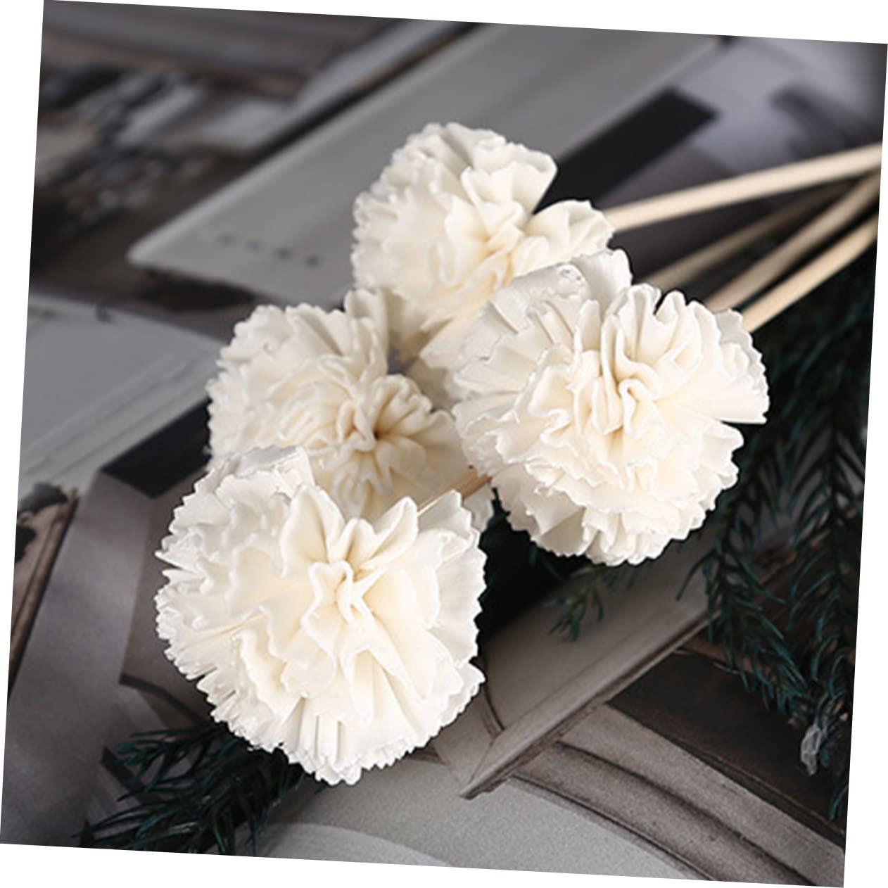 Hemobllo 5 Set Diffusori Aromatici Rattan Con Design Per Decorazione Per Domestici E Uffici 6 Pezzi * 5