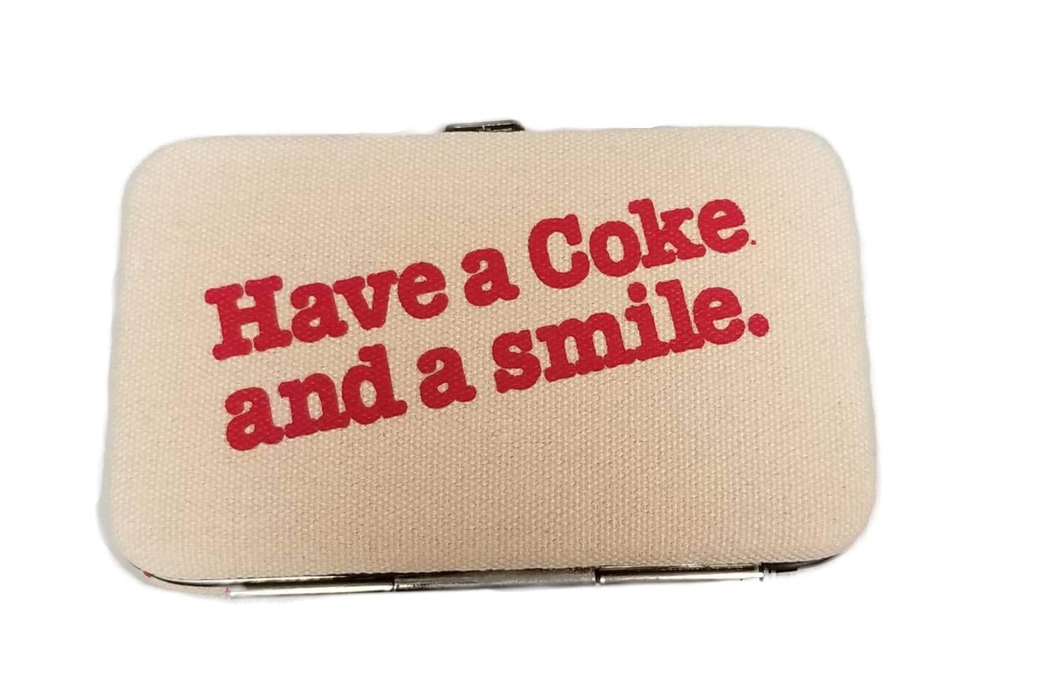 WonderMollyOfficially Licensed Coca-Cola Bottle Canvas Flat Wallet