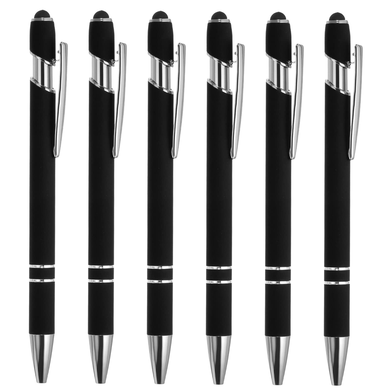 Amazon.com: PATIKIL Ballpoint Pen with Stylus Tip, 6 Pack 2 in 1 Metal ...