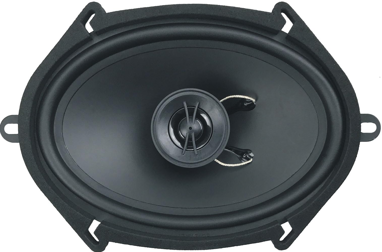 Excalibur X572 Coppia Altoparlanti Auto 2 Vie Coassiali 5x7 Pollici 450W Picco 80W RMS Frequenza 105Hz-20kHz Sensibilità 87dB Impedenza 4Ohm Kit Casse Ovali per Upgrade Sistema Audio Custom Veicoli