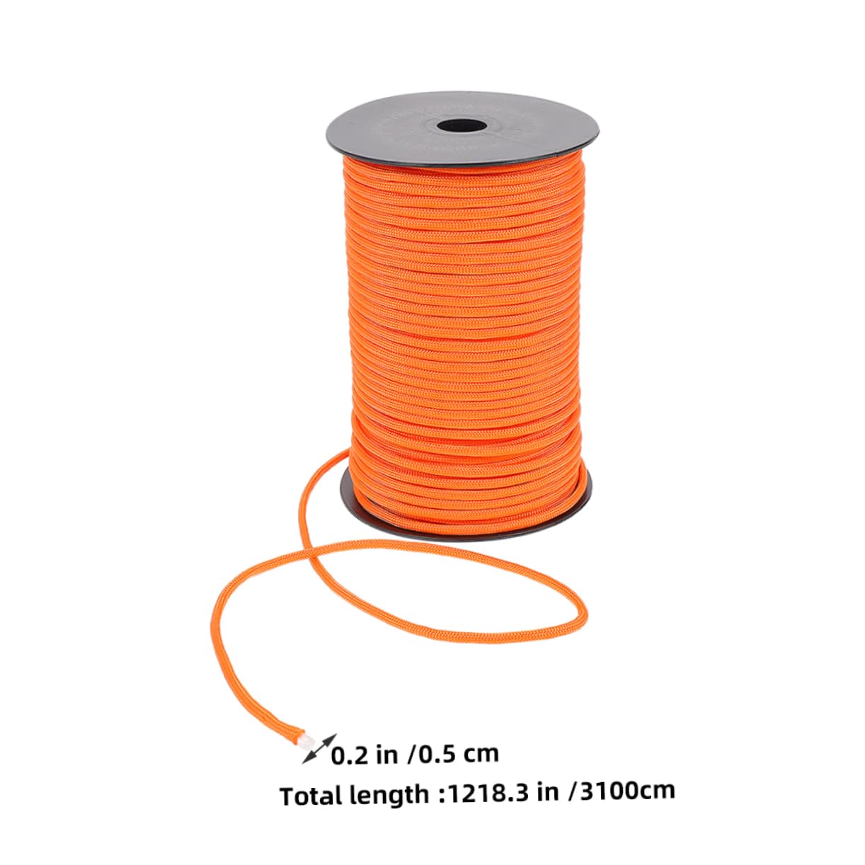 DOITOOL 2rolls Outdoor Tent Rope Strand for Camping Hiking Emergency Use Versatile Lightweight Fixing Cord for Clotheslines Gear and Survival Applications