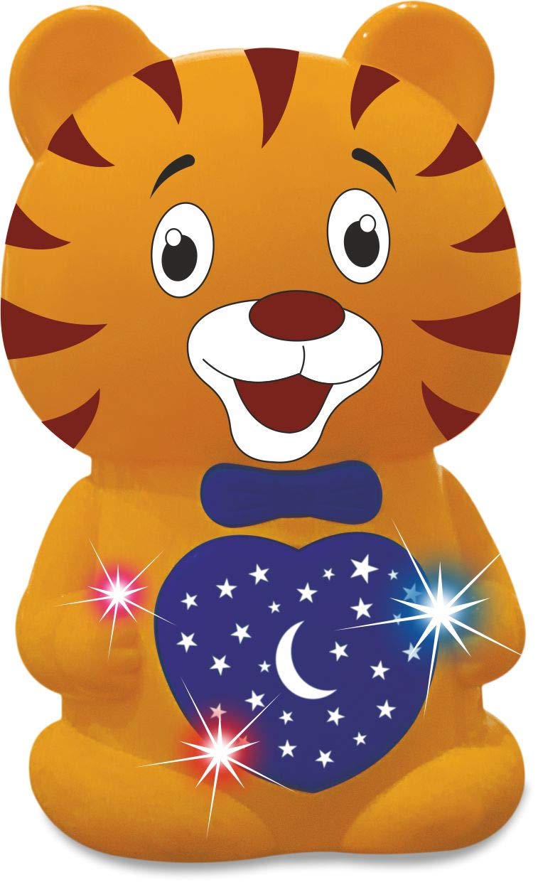 Toyzone Tiger Bump 'N' Go-20608 | Lights & Sound | Fun Dancing Exciting Toy | Attractive for New Born & Toddlers | Battery Operated Toy | Early Learning Educational Toys