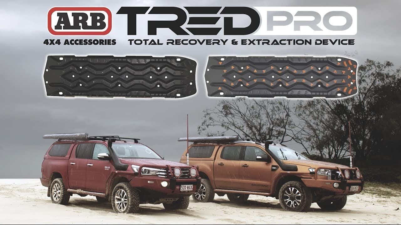 ARB TREDPROBB Vehicle Recovery Boards Traction Tracks and Extraction Device for OffRoad Mud