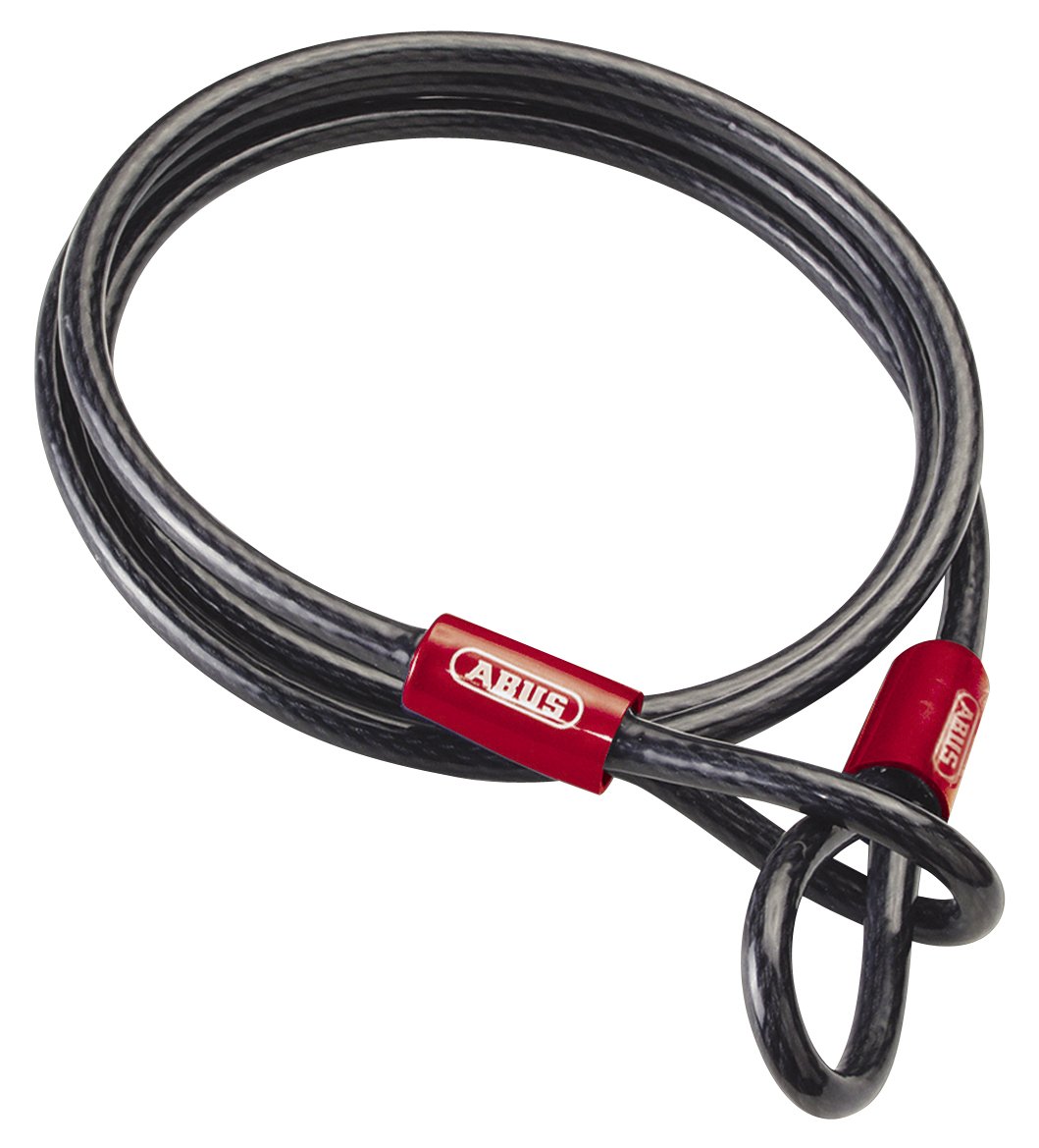 ABUS 10/500 Cobra Steel Non-Coiled Cable, 16.5 Feet