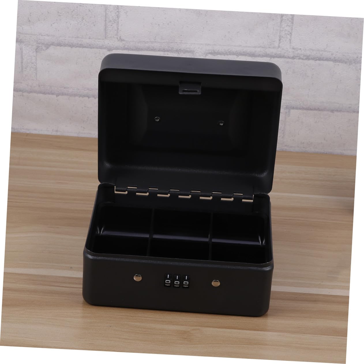 Didiseaon Caja Metal Engrosado con Cerradura de Combinación Caja de Seguridad para Tienda con Contraseña