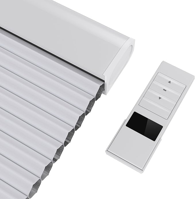 Amazon.com: ODKblinds Motorized Smart Cellular Shades, Electric Remote ...