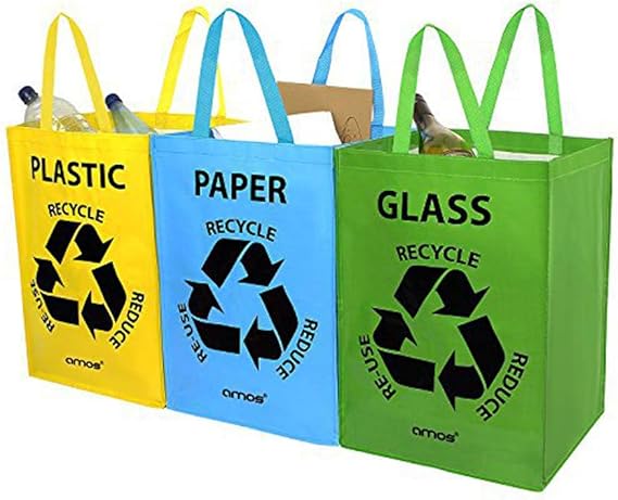 amazon recycling bolsas