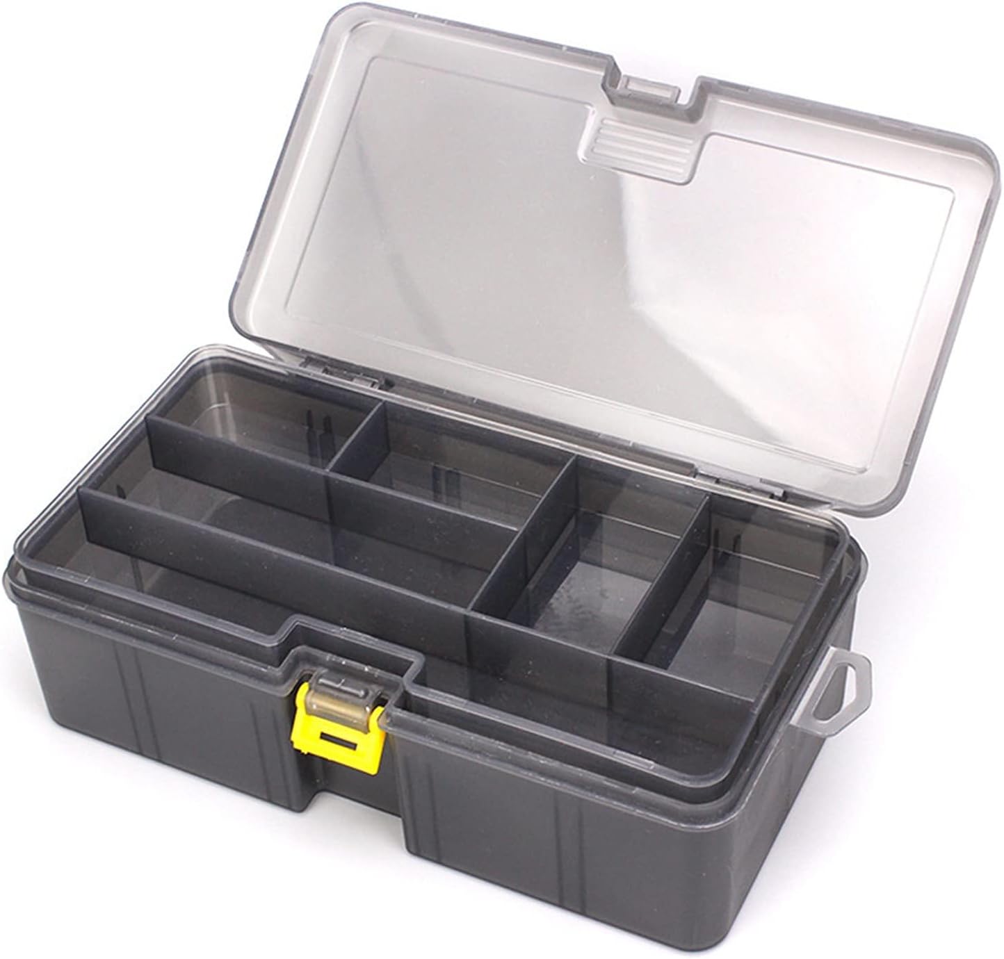 Tackle Box Double Layer Thick Lure Box Storage Box Bait Accessories Tool Box Plastic Box Fishing Gear Fishing Lure Hook Tackle Bait Box