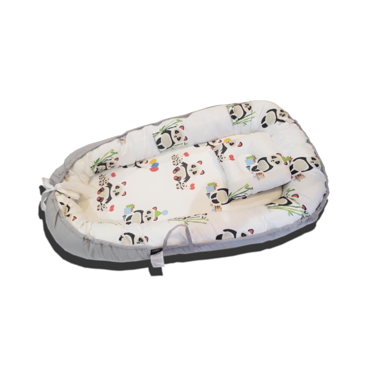Lovely Panda Baby nest Lounger and Baby Lounger with DockATot, Snuggle me Lounger