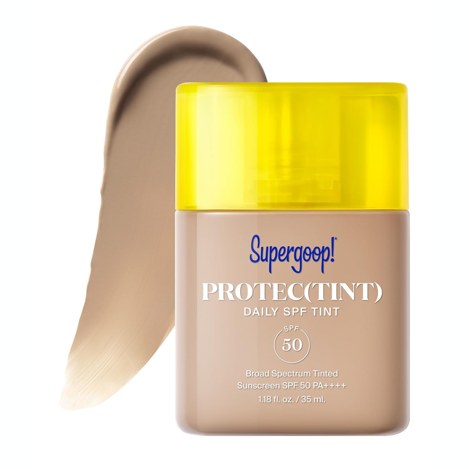 Supergoop! Protec(tint) Daily Skin Tint SPF 50 - 24N - Light, Buildable Coverage for Immediately Smooth, Even-Looking Skin - Natural Finish - Image 1 of 10