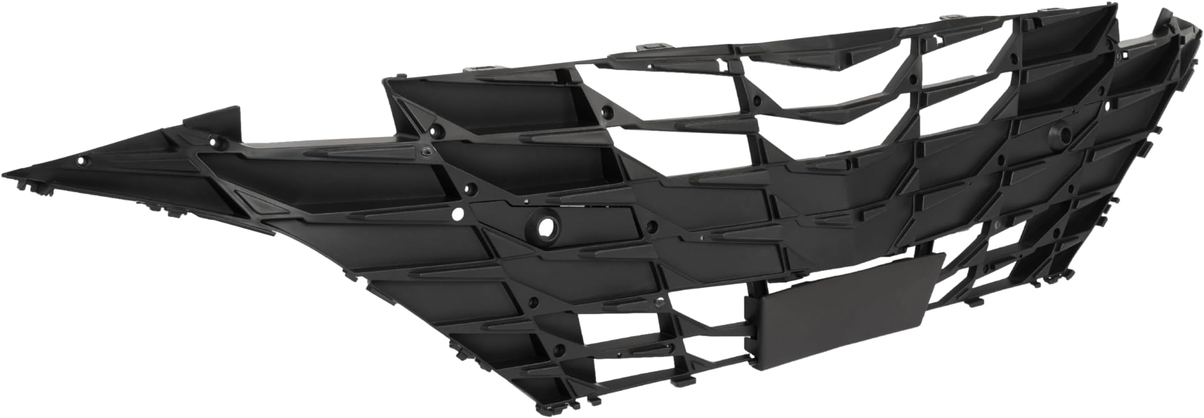 KUAFU Grille Support Bracket Compatible with 2021-2023 Hyundai Elantra with Adaptive Cruise Control Front Inner Bumper Hood Grill Plastic(PP) Black