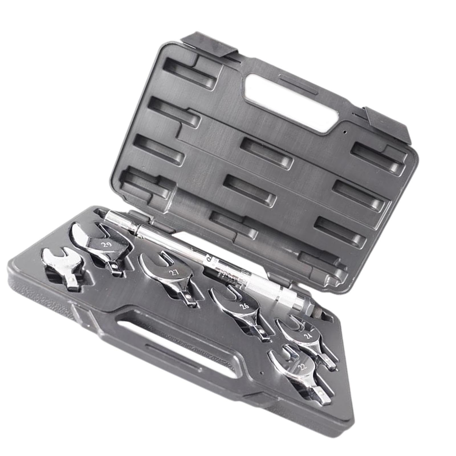 Llave Dinamométrica de, Cabezal de Llave Dinamométrica, Herramienta Manual Ajustable de 17 Mm, 22 Mm, 24 Mm, 26 Mm, 27 Mm, 29 Mm, para Má