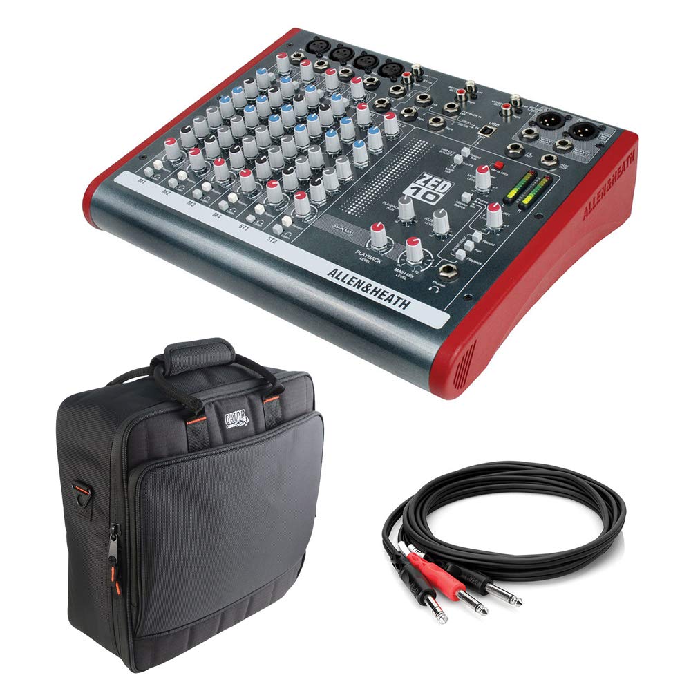 Amazon.com: Allen & Heath ZED-10 Multipurpose Mini Mixer with 