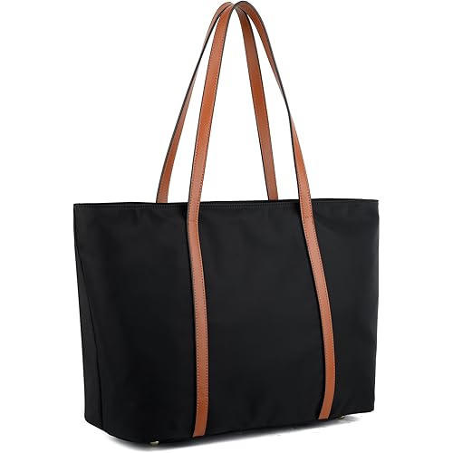 YALUXE Women's Nylon Tote Bags Large Capacity Shoulder Bags Work Handbags Purses