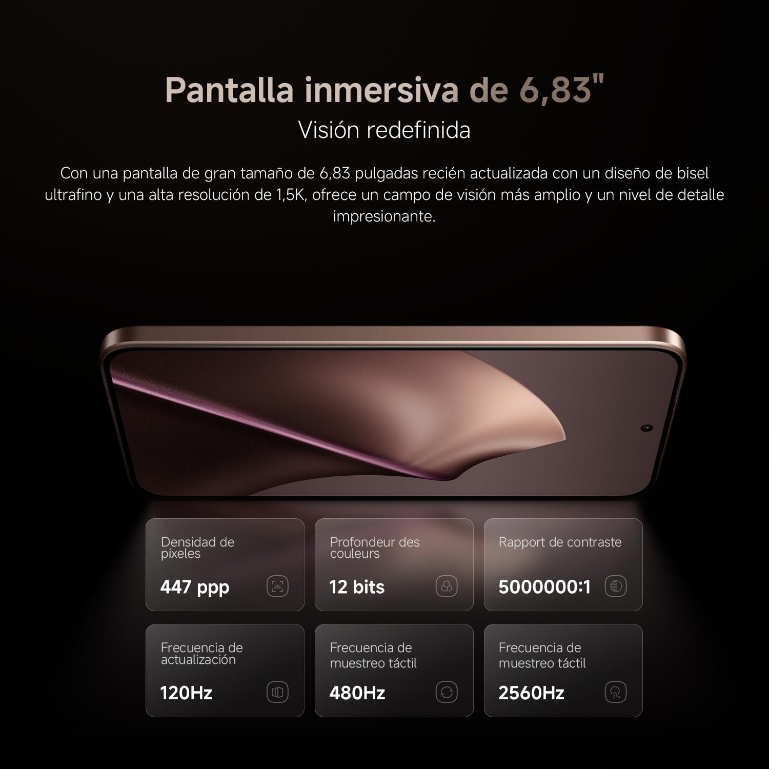 XIAOMI 15T Smartphone de 12+256GB Negro Lente óptica Leica Summilux | MediaTek Dimensity 8400-Ultra, Pantalla Eye Care de 6,83" 120 Hz, Batería de 5500 mAh, HyperCharge de 67W
