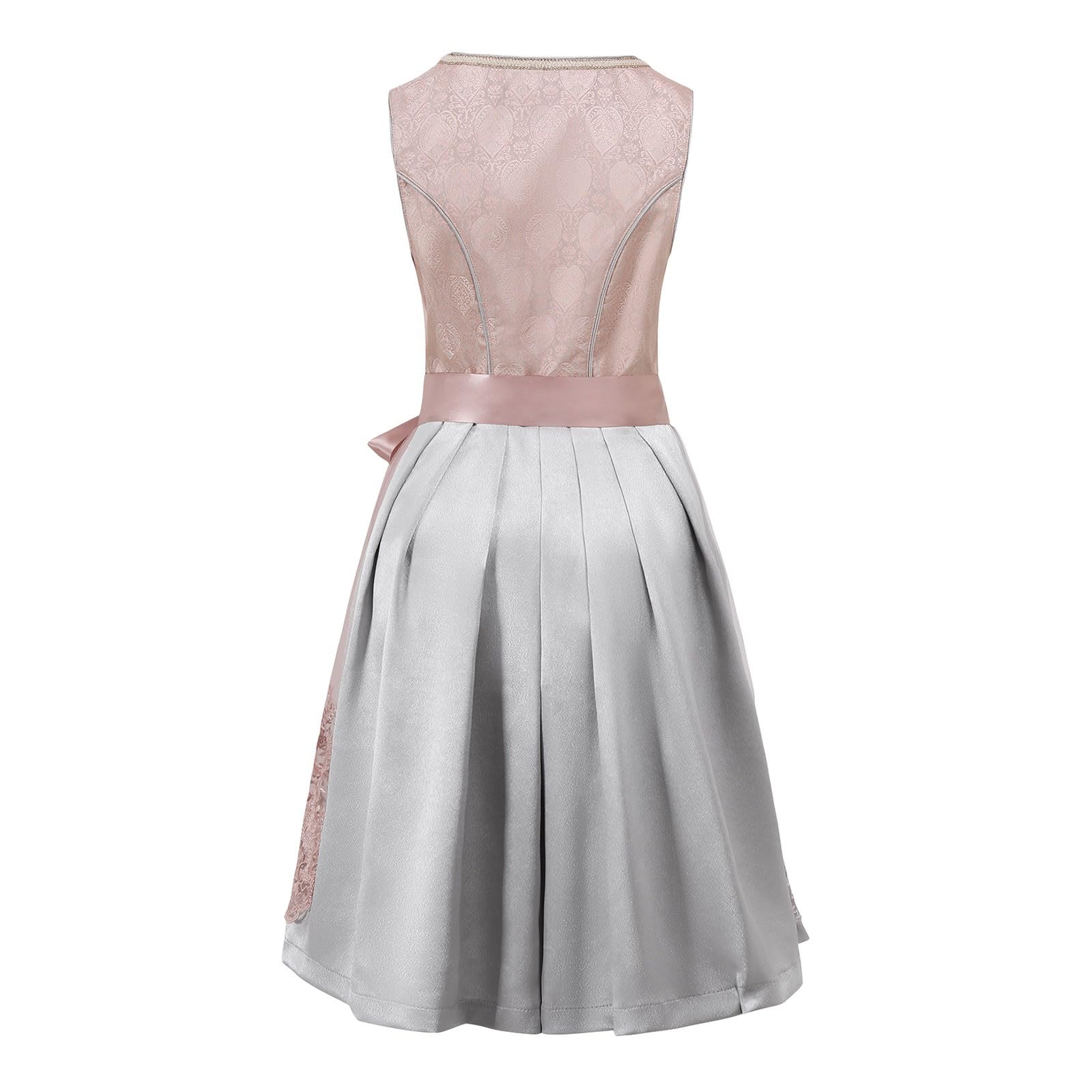 Dirndl Für Damen Oktoberfest Dirndl-Komplettsets Midi Bluse Elegante Lang Mit Kurzarm Kostüm Elegant Trachtenkleider 2025rn Sexy Outfit Trachten Rock Dirndel