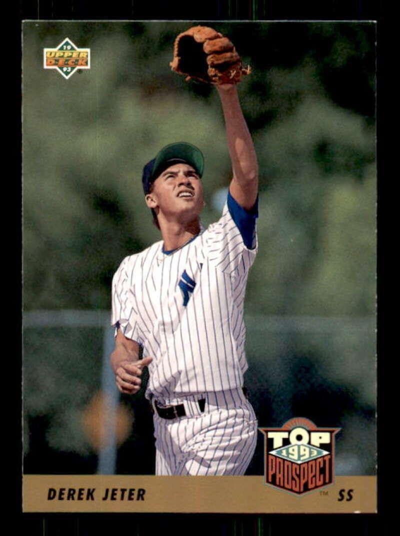 Derek Jeter Rookie Card 1993 Upper Deck #449 - Baseball Slabbed Rookie Cards