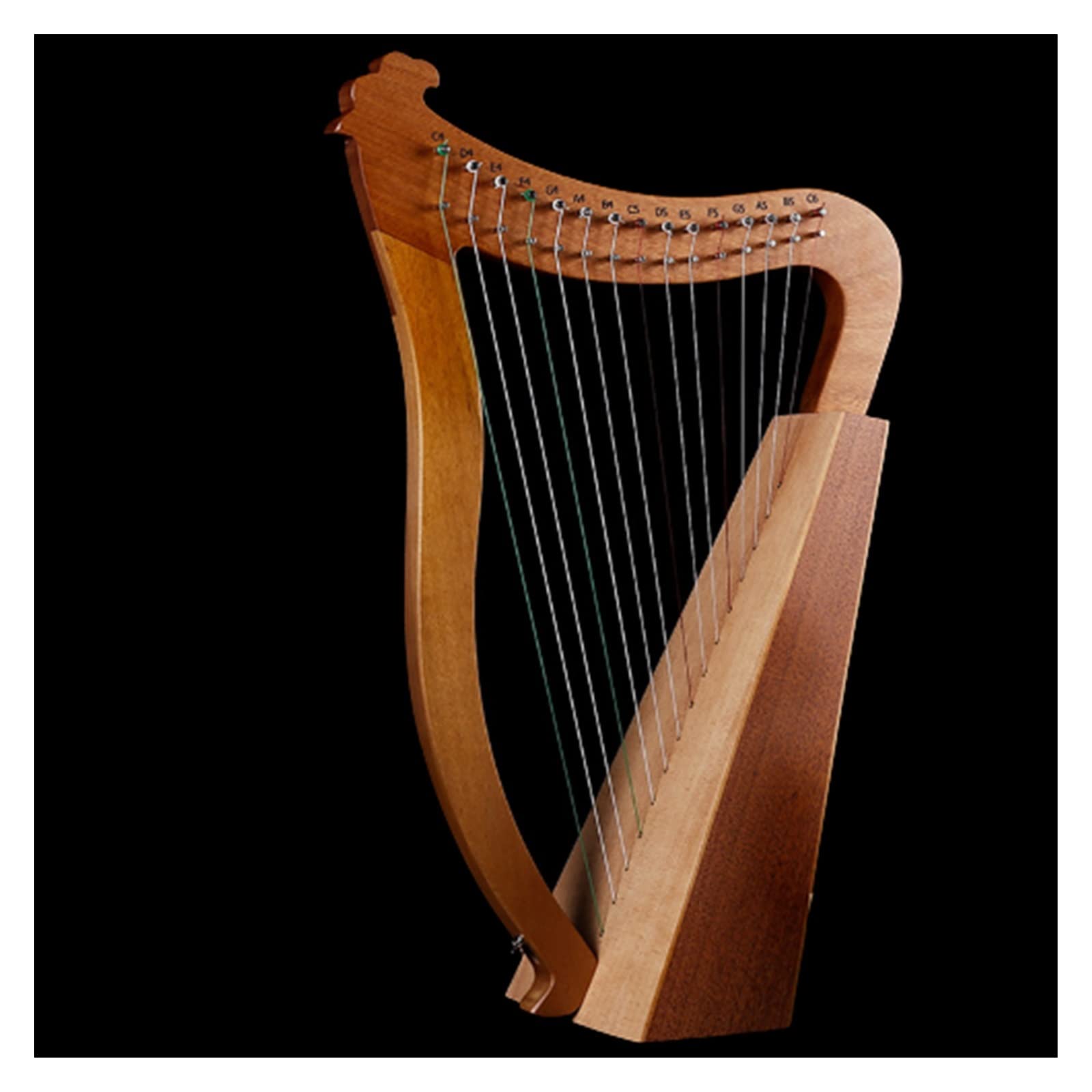 Harfa， Harfa 19-strunowa Lira 15-strunowa 21-strunowa 24-strunowa Instrumenty strunowe dla początkujących