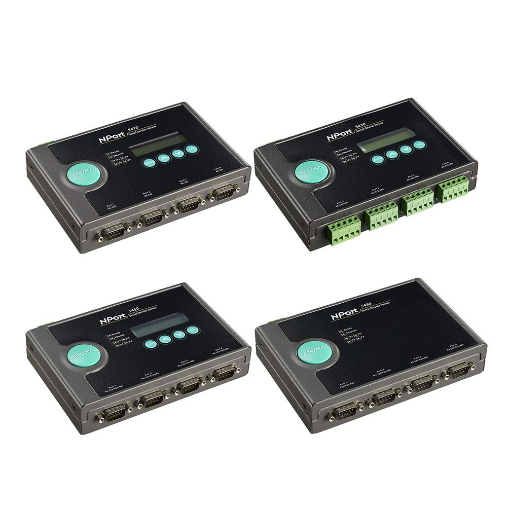 Moxa NPort 5410 シリアルデバイスサーバー Amazon | MOXA 4ポート RS-232 シリアルデバイス・サーバ NPort 5410