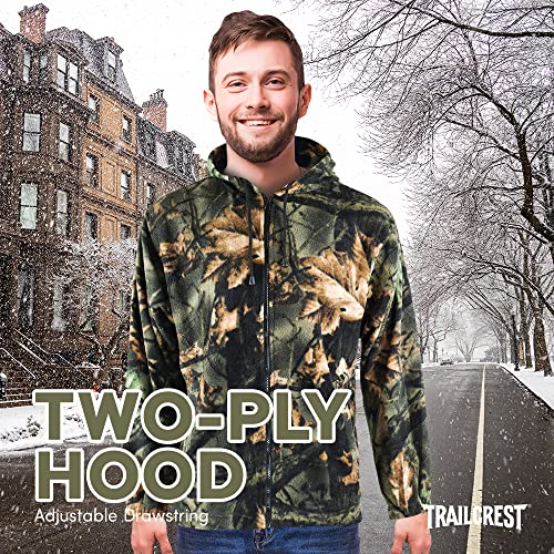 TrailCrest by Treel Chambliss Full Zip Camo Hoodie Sweatshirt4