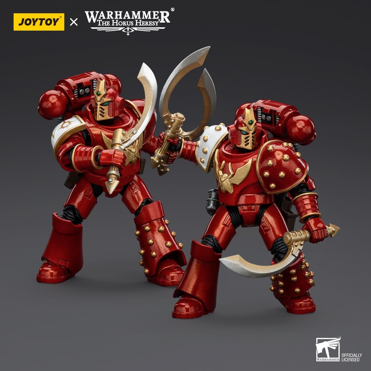 JOYTOY Warhammer Horus Heresy 1/18 Scale Collectible 4.7in Action Figure: Thousand Sons Khenetai Occult Cabal Khenetai Blade and Blademaster