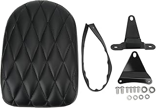 Selas de almofada traseira de motocicleta, selas de almofada traseira de motocicleta Assento de garupa do passageiro compatível com Rebel CM1100 CMX1100 2021-2022(Padrão Losango)