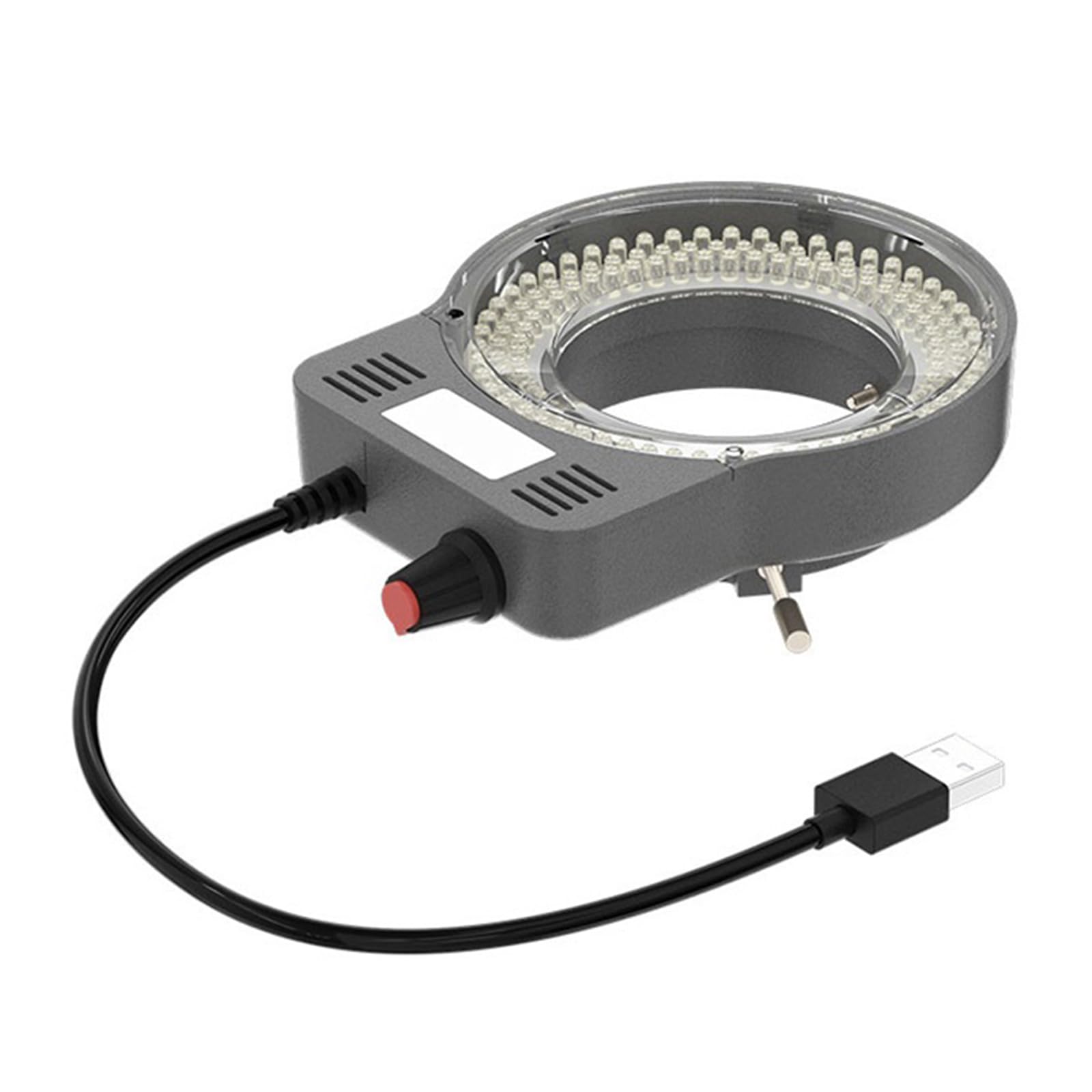144 Lampade LED Microscopio Sorgente di Luce Per Ricerche di Laboratorio Uso Educativo Visione Accurata Uso Professionale