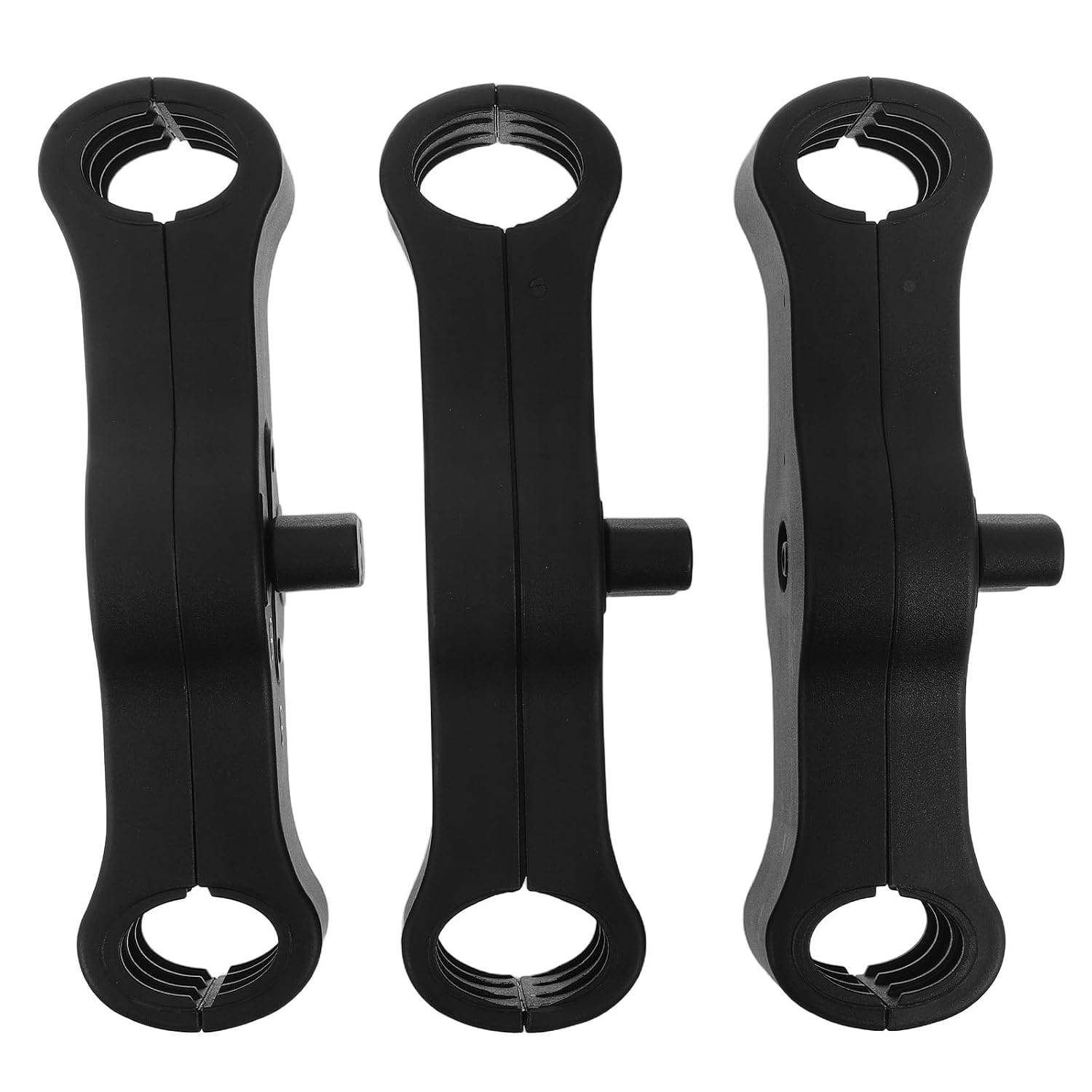 3pcs Twin Stroller Connector for Baby, Pushchair Connector Stroller Joiner, Twin Transport Accessory for Parents and Caregivers Black