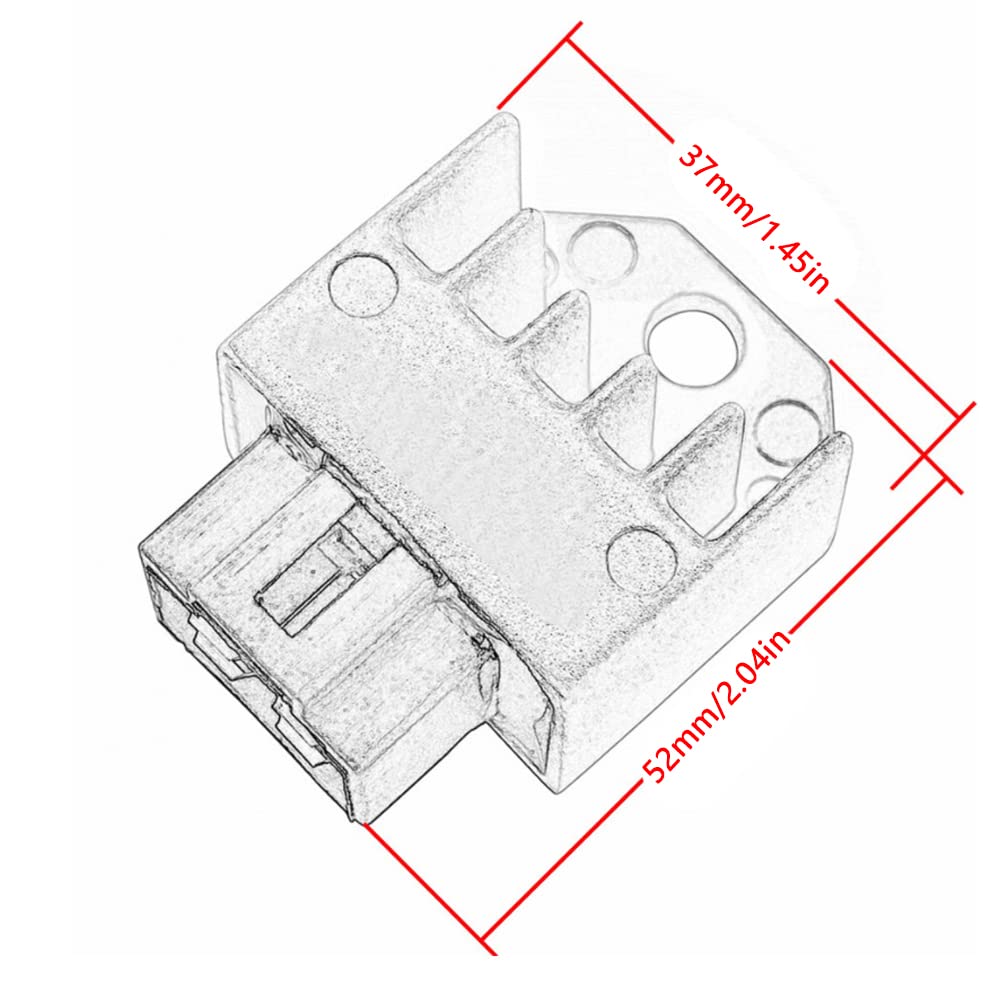 RECTIFICADOR DE VOLTAJE DE LA MOTO MOQUITA RECTIFICADOR SH532B-12 Compatible con F650 F650GS RECTIFICADOR DE VOLTAJE DE LA MOTO MOQUITA RECTIFICADOR SH532B-12 Compatible con F650 F650GS