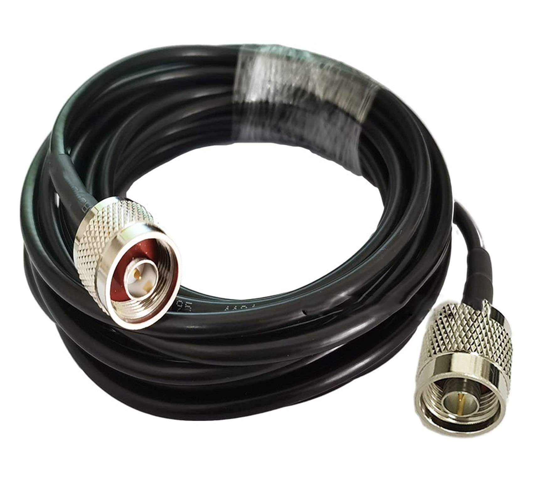 VAIGAI Yige Store Cavo di prolunga coassiale connettore maschio N maschio a spina N LMR195 50ohm 50 cm 1 m 2 m 3 m 5 m 10 m 15 m 20 m 30 m(15m)