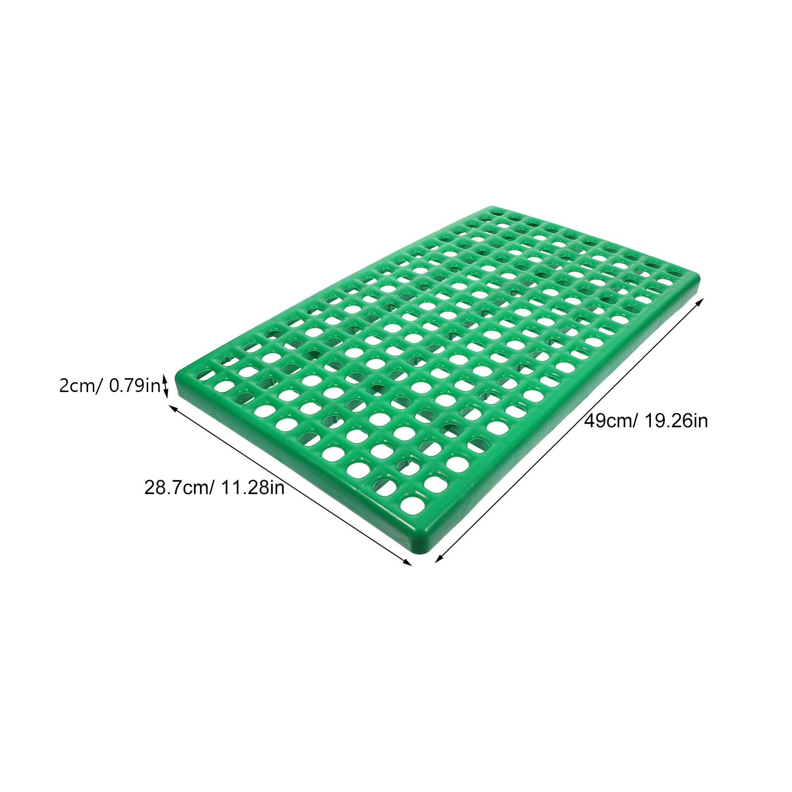 POPETPOP Pavimento per Gabbia Conigli Piastra di Base in Rete Tappetino per Lettiera e Fondo Recinto per Animali