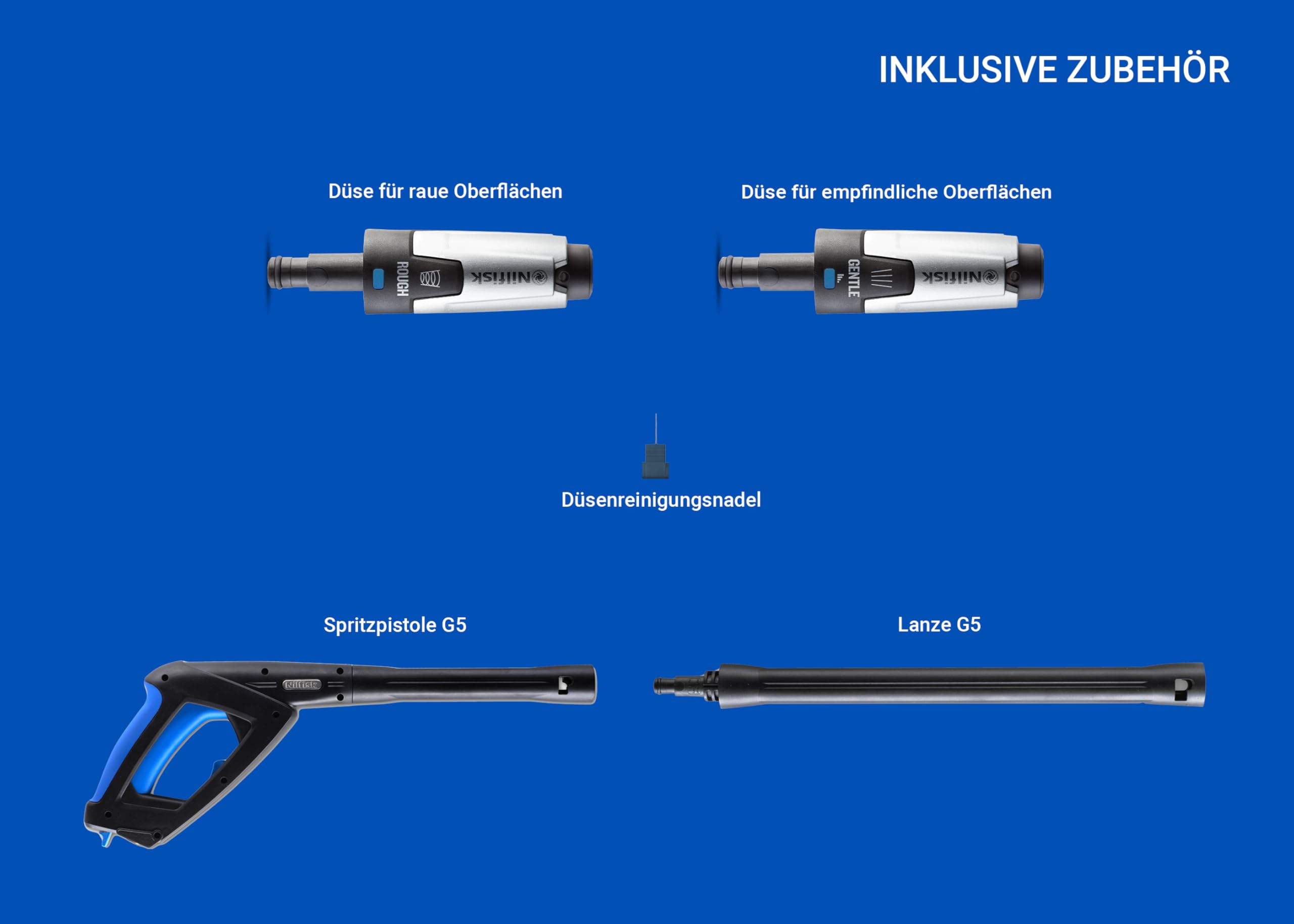 Nilfisk Premium 180 Bar Hochdruckreiniger - Pressure Washer Für Terrassen, Werkstätten und Autos (2900 W)