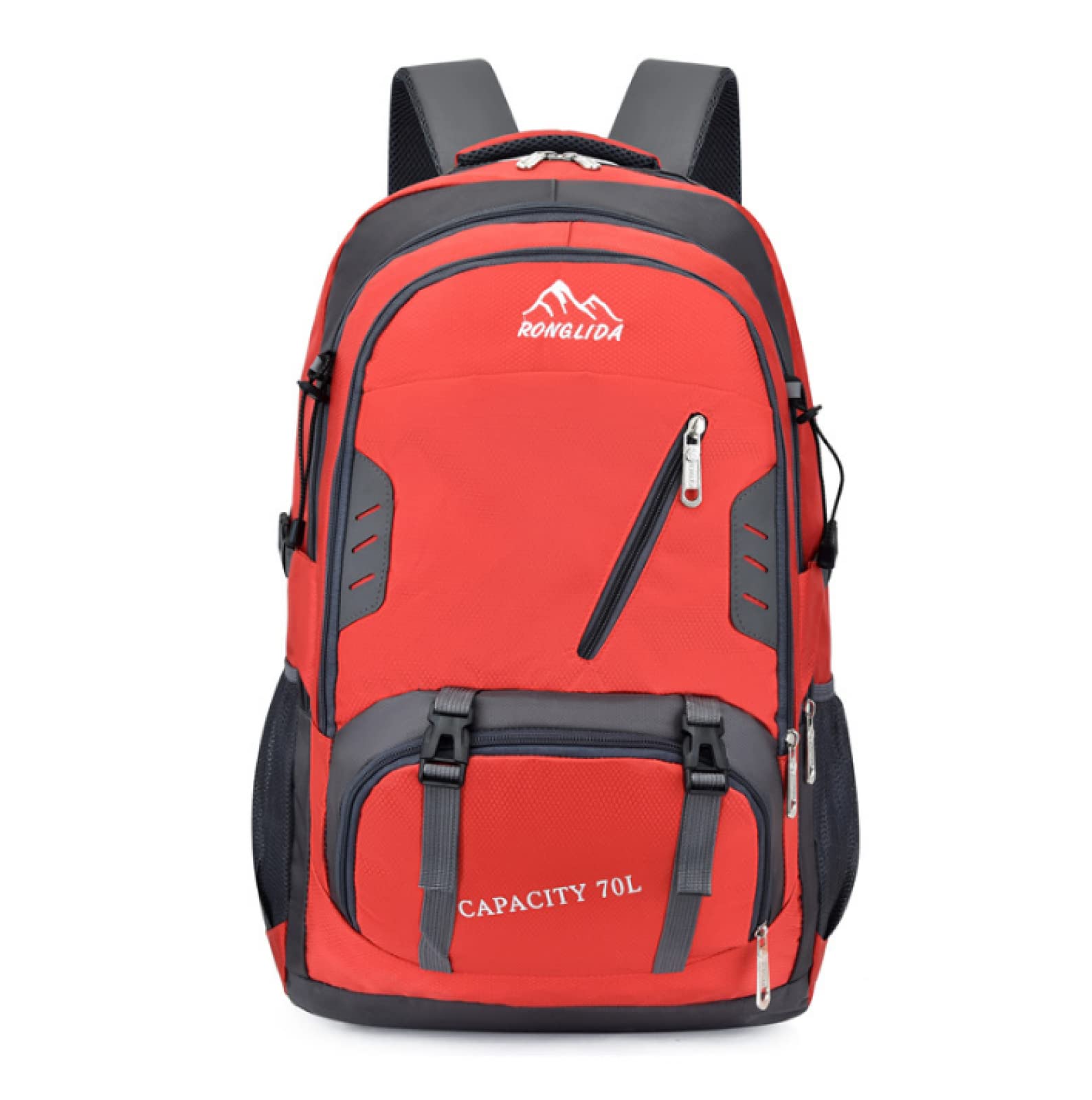 Zaino da viaggio unisex 70L Zaino da viaggio sportivo Borsa da viaggio all'aperto Escursionismo Zaino in nylon Alpinismo Zaino da campeggio