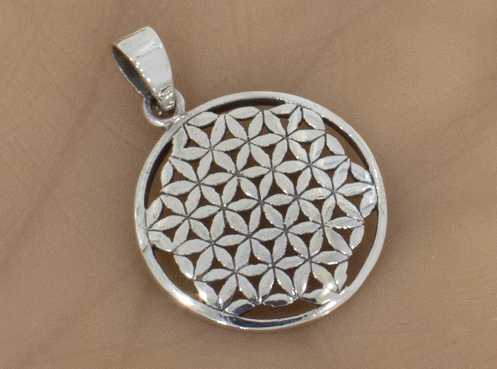 AFP Anhänger Blume des Lebens 925 Sterling Silber AS-375