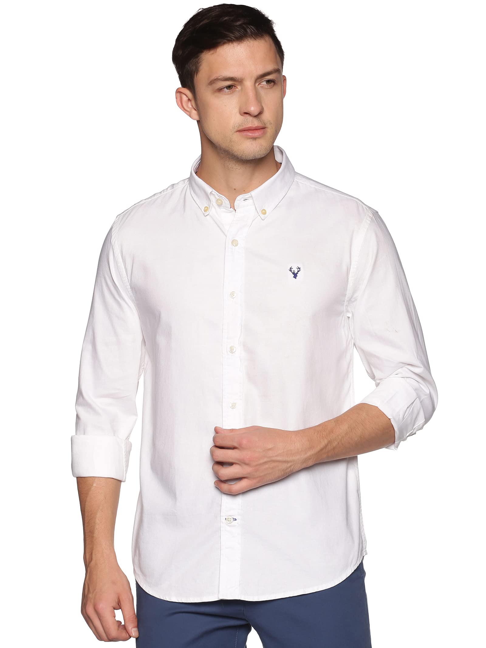 Men's Button-Down Slim Fit, Casual Shirts for Men | Long Sleeve | Oxford Cotton