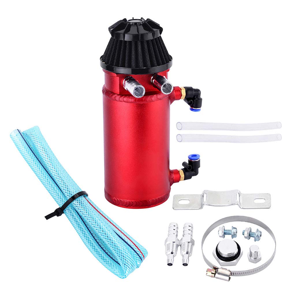 Zbiornik zbiornika zbiornika zbiornika ze stopu aluminium z filtrem oddechowym cylindrem zbiornika zbiornika oleju puszka uniwersalna, A