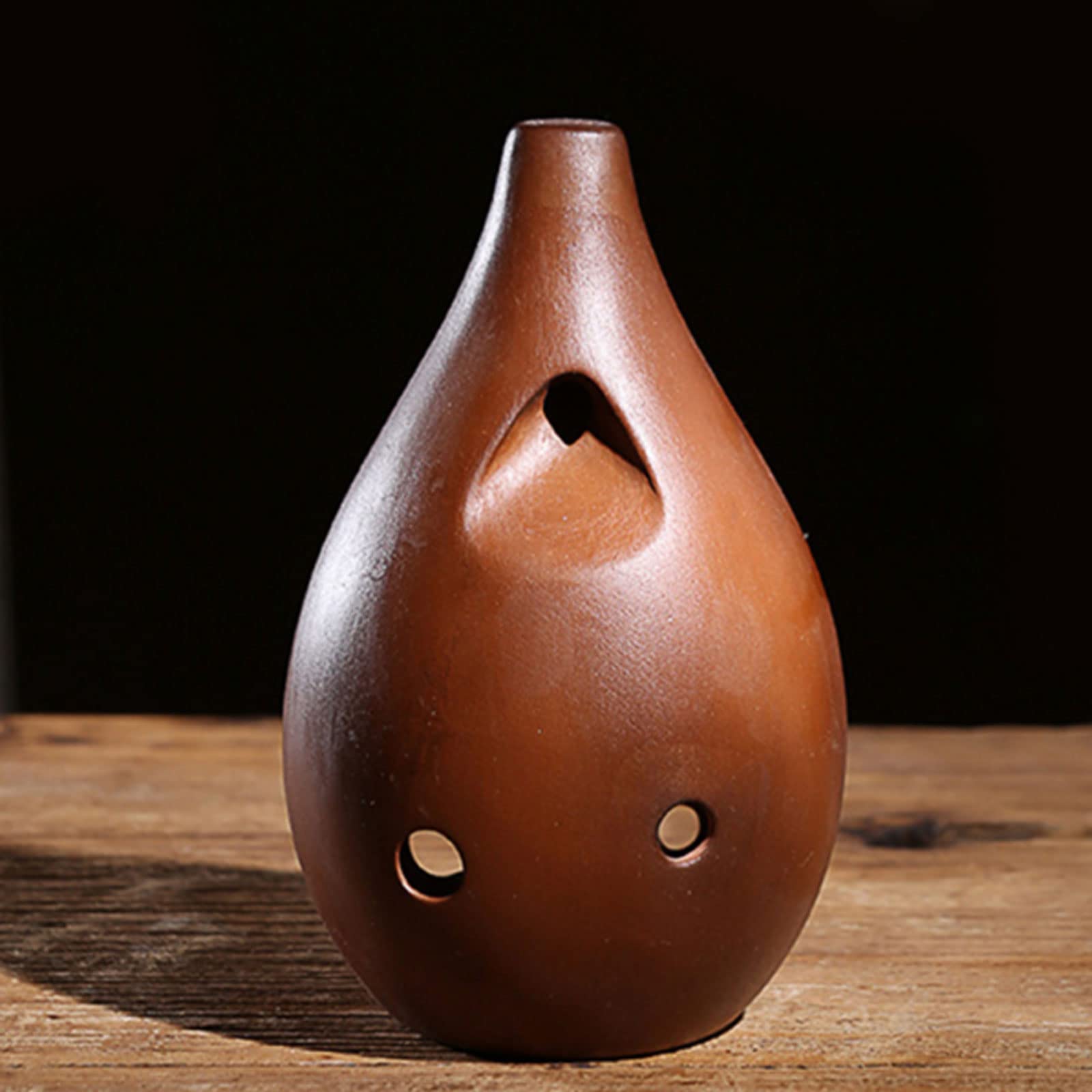 flet bambusowy, Chiński instrument ceramiczny z otworem, starożytny muzyczny Shakuhachi Dizi, profesjonalny gliny
