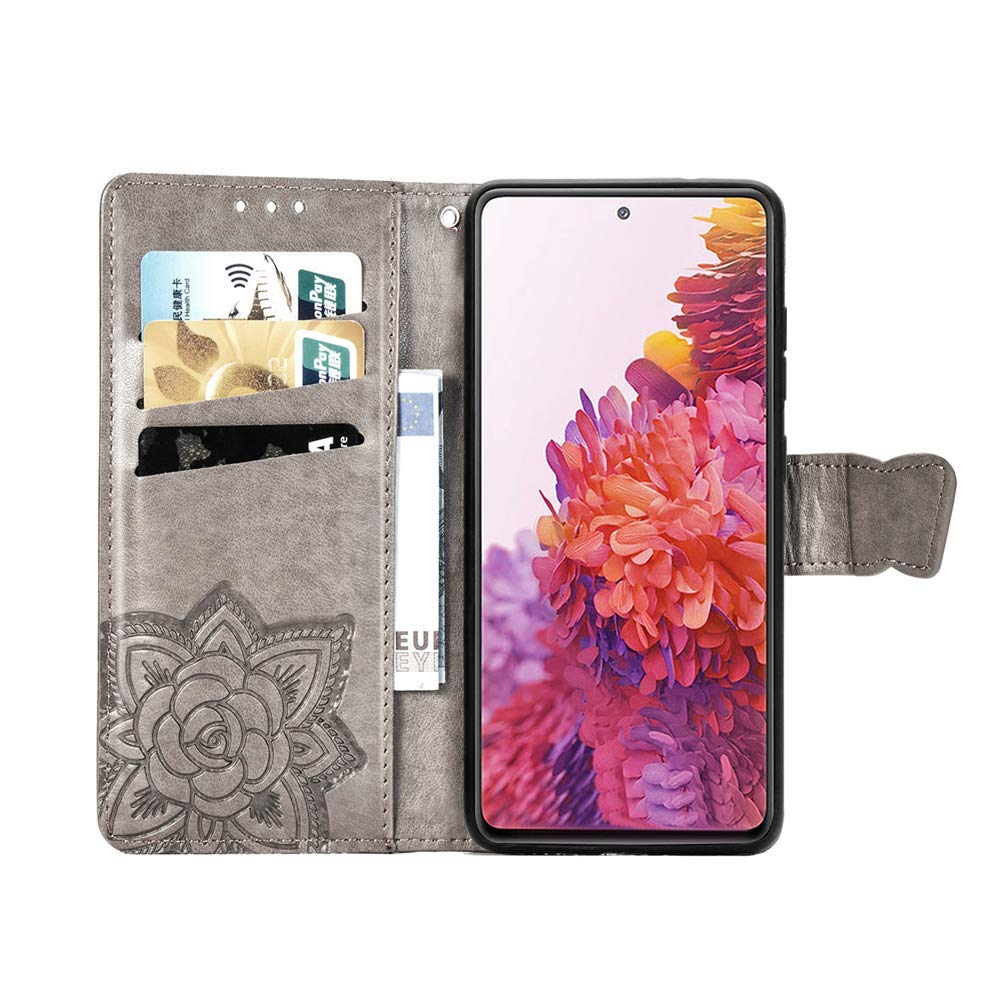 IMEIKONST Compatibile con Oppo Reno 4 PRO 5G Custodia a Libro in Premium Pelle PU 3D