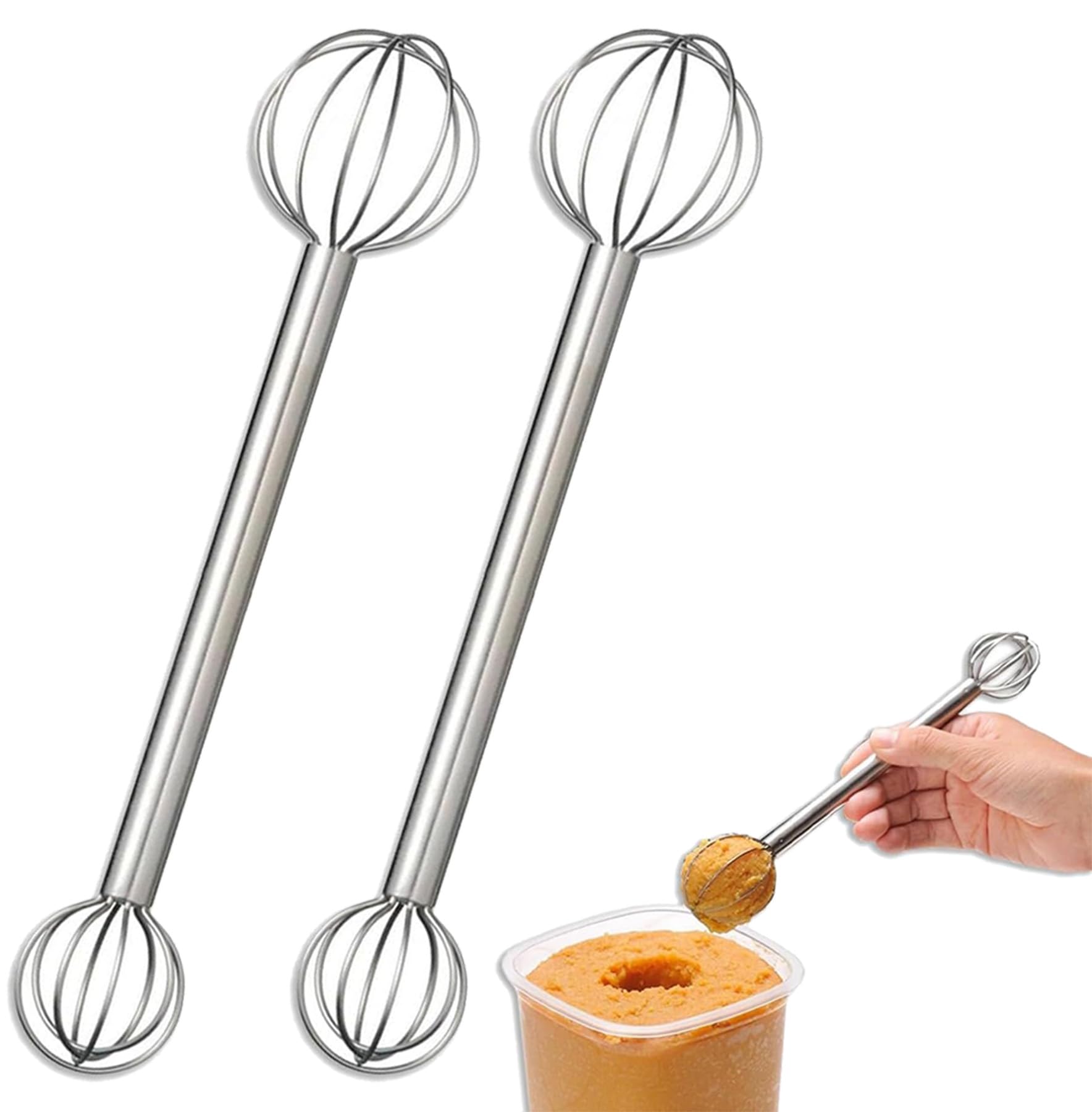 Photo 1 of Generic Miso Measure & Whisk Set