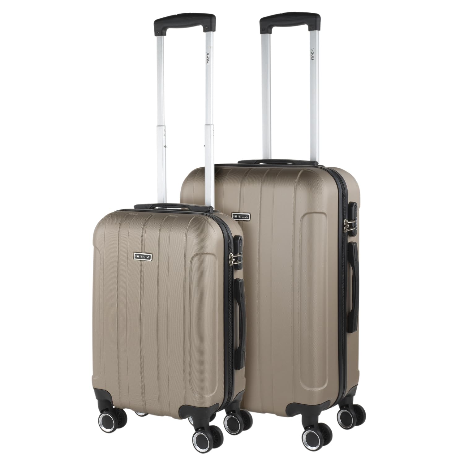 ITACA - Maleta Mediana con 4 Ruedas Giratorias para Viajes Largos Tipo Trolley Ideal como Maletas de Viaje Grandes 23 Kilos y Maleta Viaje Mediana Resistentes, Amarillo — view 30