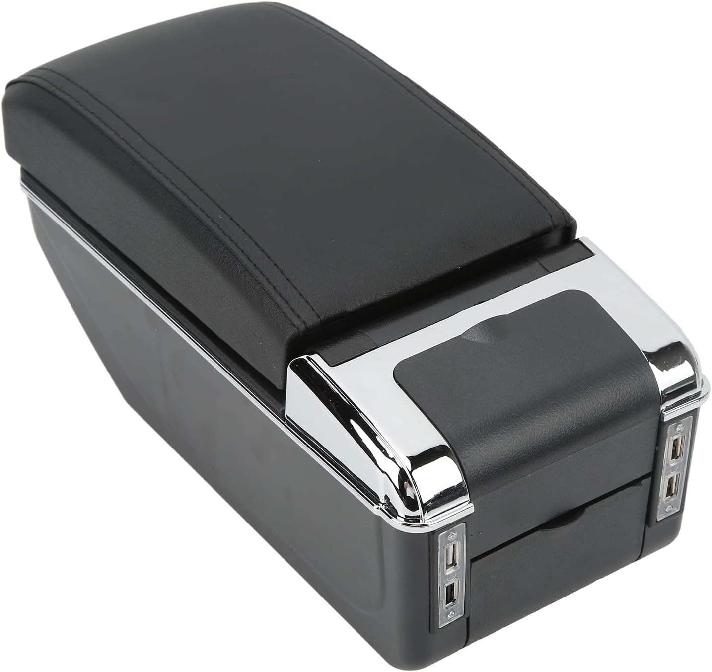 Consoles Armrest Box, PU leather Center Console Storage Car