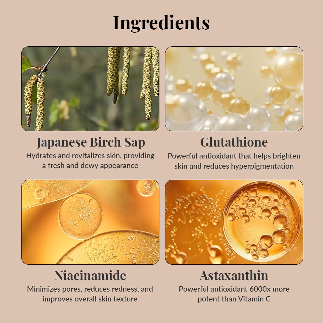 LuxaDerme Korean AM/PM Toner Pads for Glass Skin Glow with Niacinamide & Glutathione | Pre-Soaked Dual-Textured Cotton Pad to Gently Exfoliate, Tone & Brighten Skin | Hydrates & Refines Pores | Vegan Korean Skincare for Men & Women | 60 Pads 4