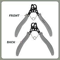 Vista 9 de The Beadsmith Paquete Combo de Alicates de Bucle de Un Paso – Incluye alicates de bucle de 1.5 mm, 2.25 mm y 3 mm, usar con alambre de manualidades