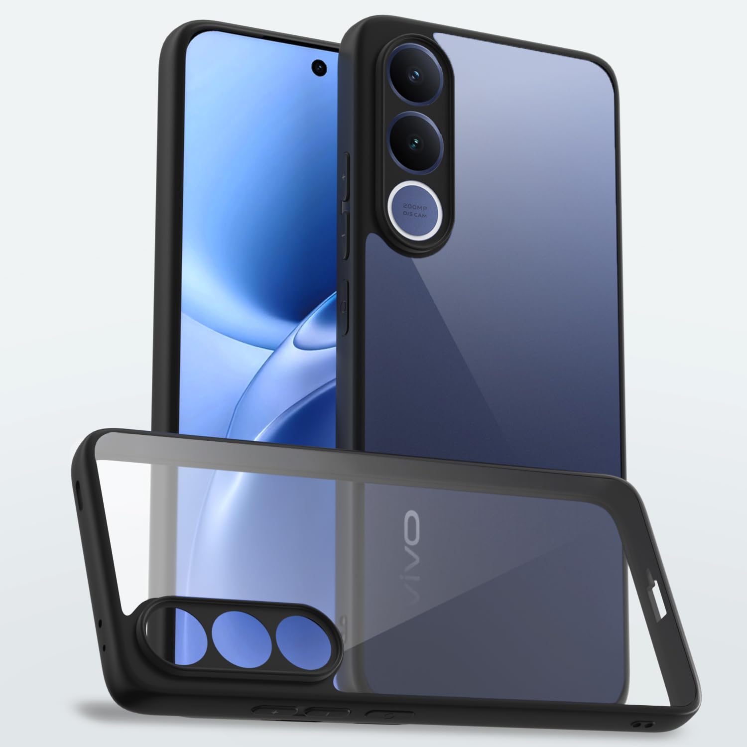 Pikkme Vivo V70 FE 5G Case Black