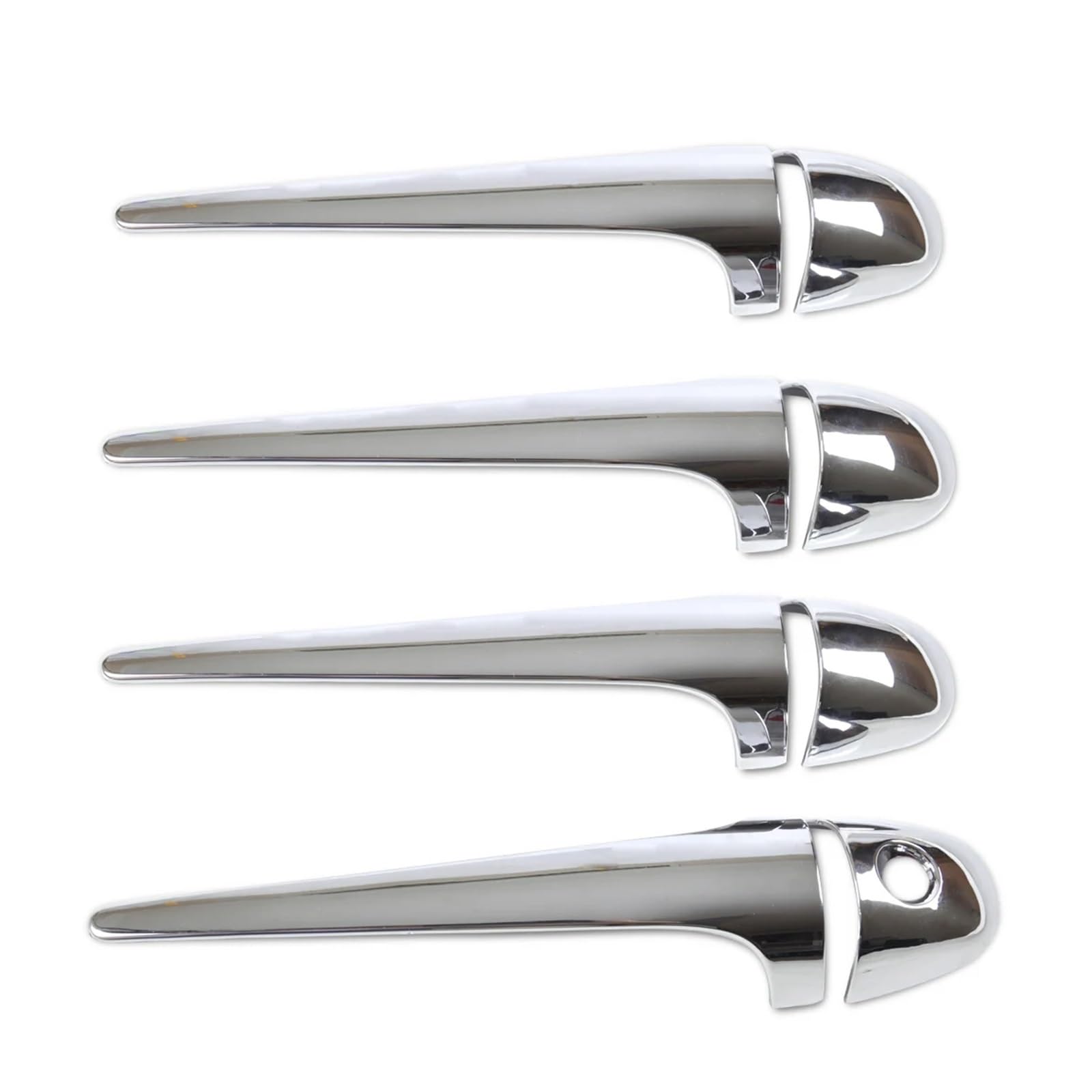 Trxjjvm 4Pc For Toyota For Rav4 2013-2018 Chrome Car Door Handle Cover Trim Sticker Car Styling Accessories Car Exterior Door Handle