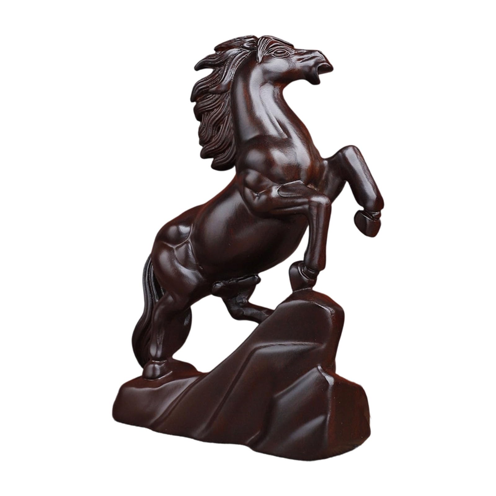 Zxfdsfdbnm Lucky Wealth Horse Statues Sculptures Animal Statue Collectibles Figurines Feng Shui Ornament Home Decorations Gift Animal Statue Sculpture