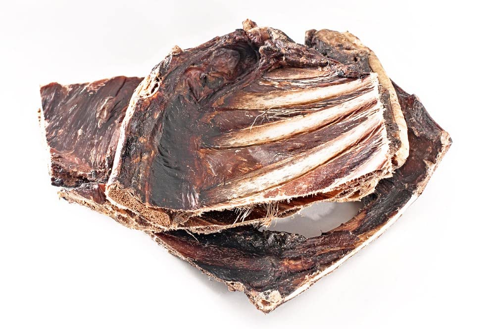 mascota vital - Hirschrippen für Hunde – 100 % natürlich & getreidefrei – Kausnack mit Fleisch & Knochen – Wild-Snack ohne Zusätze – langanhaltender Kauspaß für Allergiker & Sensible Hunde