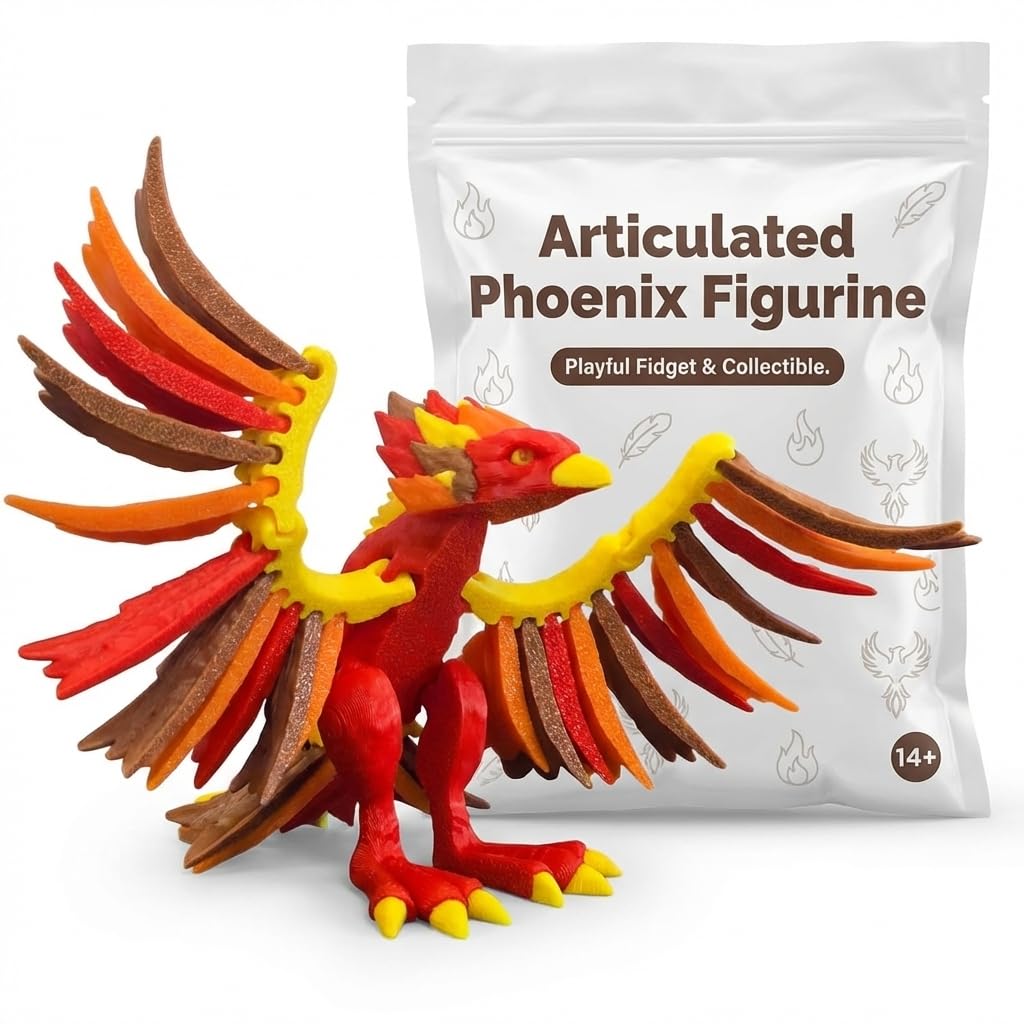 Amazon.com: Articulated Phoenix Collectible Figurine - Striking