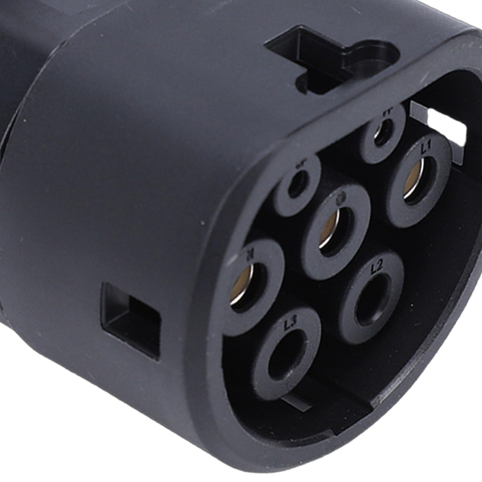 Akozon Per Veicoli Elettrici Universali Adattatore di Ricarica di Tipo 1 Adattatore di Ricarica per Auto Elettrica 32A 7kW